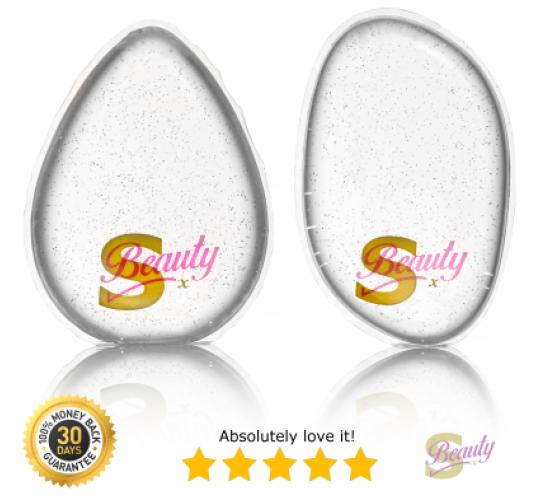 Beauty Silicone teardrop leaf sponge brush gift set - 75% DISCOUNT