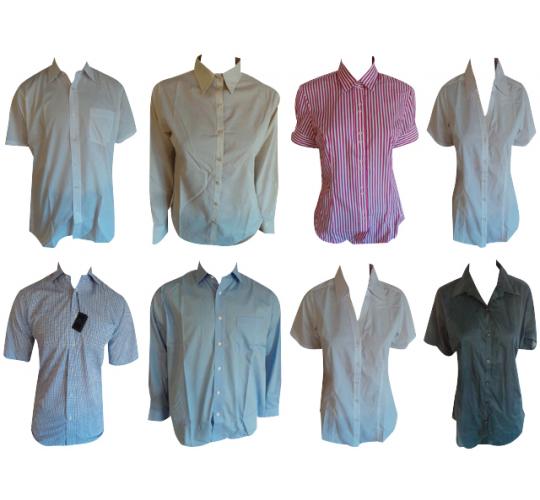 Wholesale Joblot of 20 Mens & Womens Assorted Casual Smart Shirts