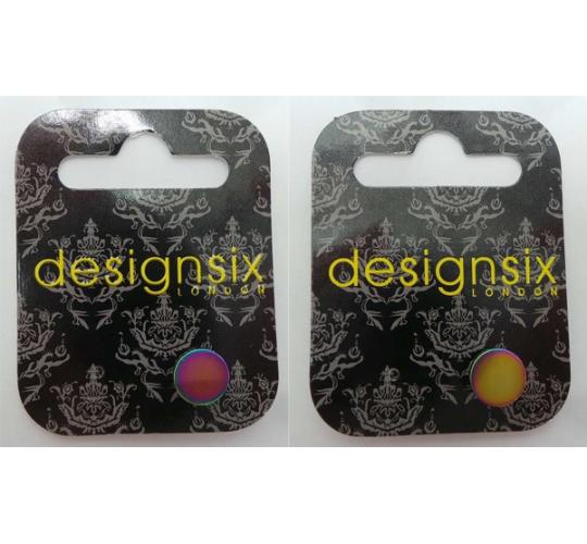 Wholesale Joblot of 30 DesignSix Multi-Coloured Double Sided Earrings