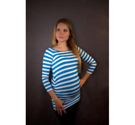 Striped maternity tops