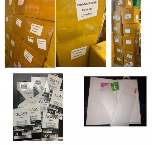 800X Glasses Pack of 2 Genuine Tempered Glass Screen Protector For Apple iPhone XMAX /11 Pro max  6.5 inch Mobile (800 glasses) with Retail Packaging 