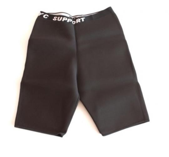 Neoprene Sauna Shaper Black/Blue Thermo Slimming Shorts M-XXL