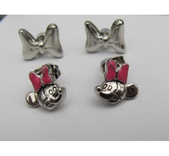 40 Pairs of Genuine Disney Minnie mouse Earrings 