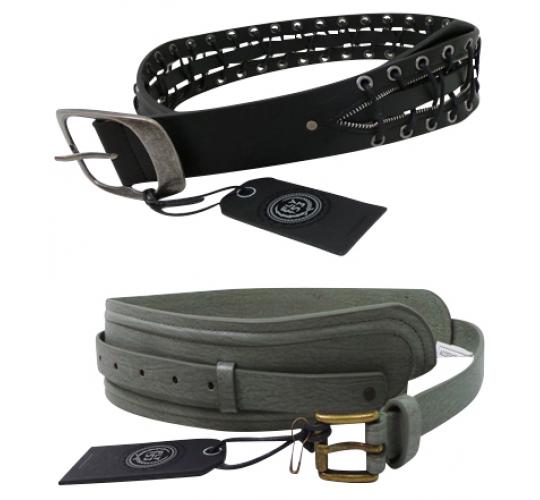 Wholesale Joblot of 10 Fly53 Womens Waist Belts 2 Styles Black & Green