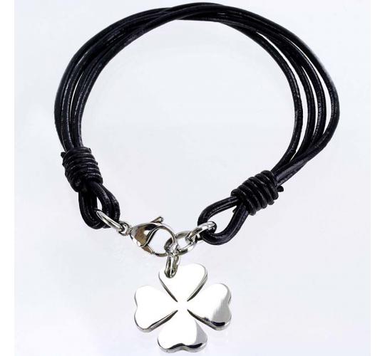 Joblot of 6 lines Assorted Stainless Steel & Leather Bracelets