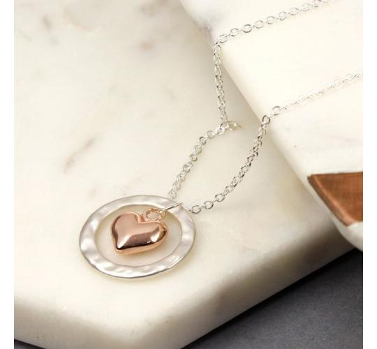 8 x Pieces Of Gold & Silver Heart Necklaces Wholesale Joblot Jewellery 8 x Pieces Of Gold & Silver Heart Necklaces Wholesale Joblot Jewellery