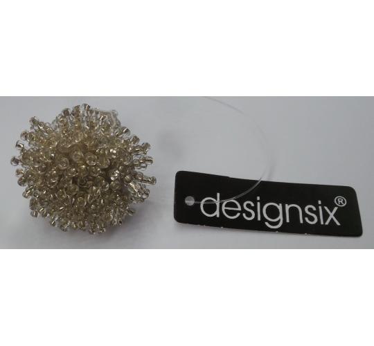 One Off Joblot of 43 DesignSix Funky Statement Ring Silver Y19