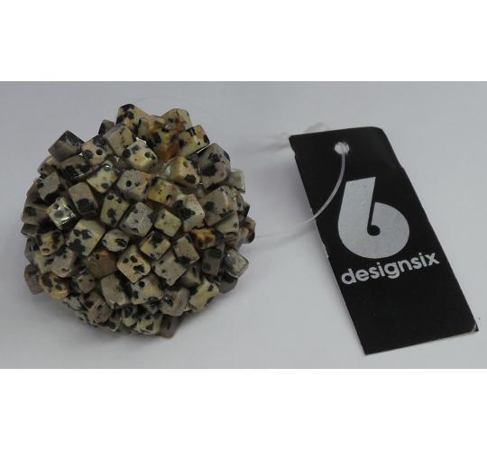 Wholesale Joblot of 30 DesignSix Large Stone Bead Ring Natural 154