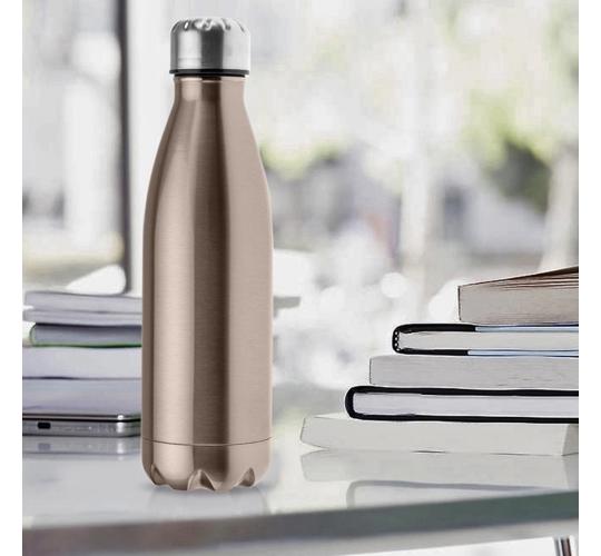 5 X Joblot of Water Bottle Flask Bottle 500 ml | Stainless Steel |Vacuum Flask