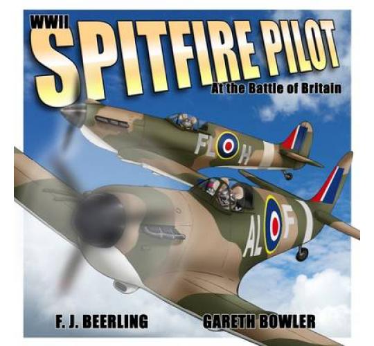 700 copies of WWII Spitfire Pilot by popular children's author, F.J. Beerling