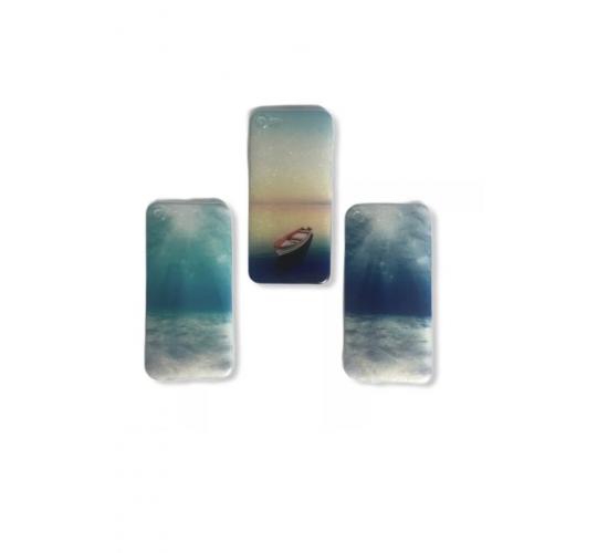 33 x joblot assorted design transparent soft TPU cover case for iPhone 7 8 with 100 screen protector 