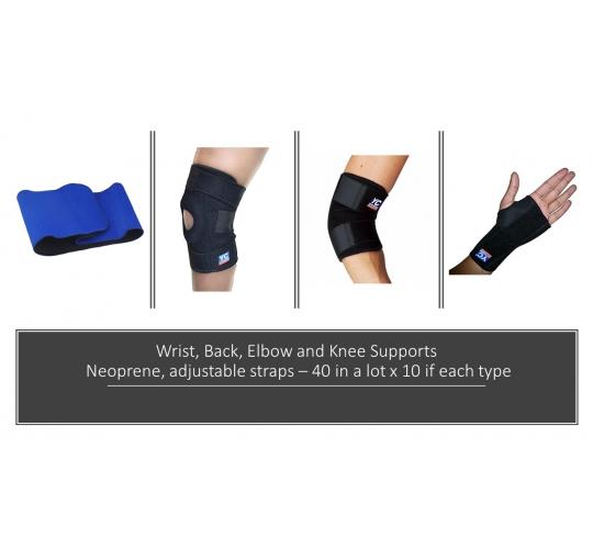 Wholesale Job Lot Knee & Wrist - 30 in a lot 