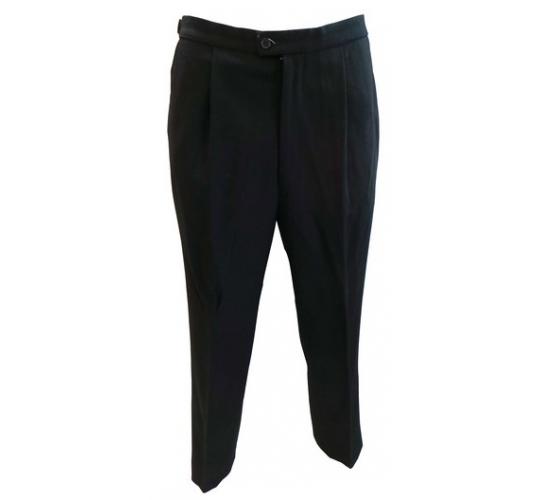 Wholesale Joblot of 100 Mixed Mens Suit/Dress Trousers - Black - Ex Hire