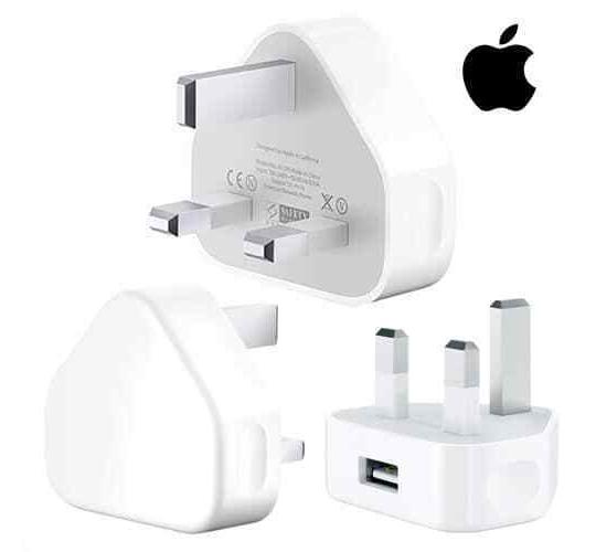 100 x Genuine Apple original iPhone iPad USB charger plug 1a wholesale Job lot
