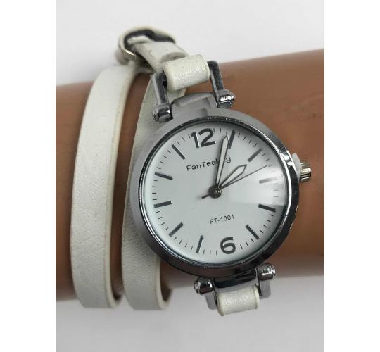 Last Joblot of 6 Ladies FanTeekay Triple Wrap White Watches