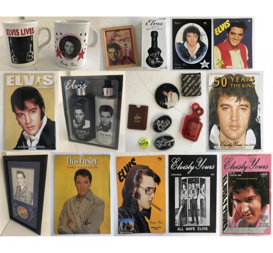 Pallet of 16,110 Official Elvis Stock - Calendars, Magazines, Gift Sets Etc P4