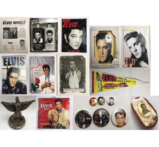 Pallet of 3502 Official Elvis Stock - Calendars, Figurines, Postcards & More P5