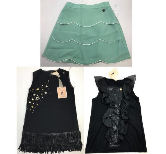 One Off Joblot of 7 Elisabetta Franchi Kids Clothing - Dresses, Skirts, Tops