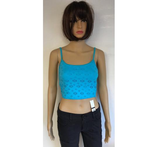 Wholesale Joblot of 30 Ex-Chain Store Womens Turquoise Cami Tops Sizes 10-16