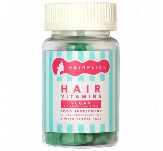 Wholesale Joblot of 100 HairFlick Hair Vitamin Food Supplement Raspberry Expired