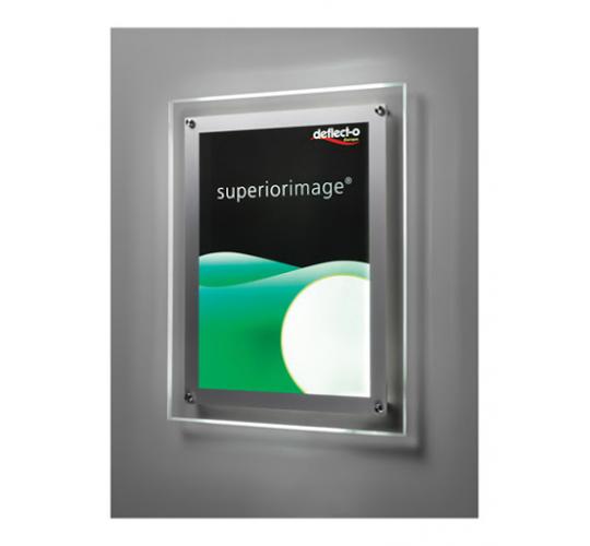 Wholesale Joblot of 20 Deflecto Crystal Glass LED Backlit Sign Holder Frame