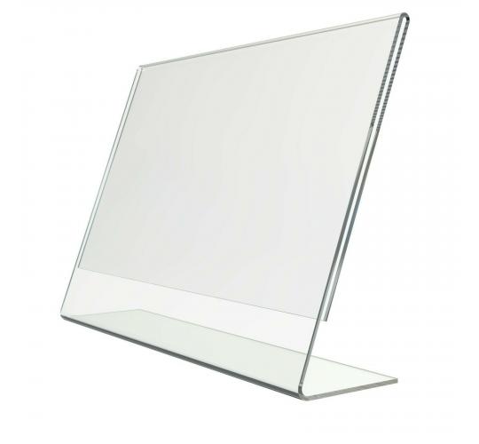 Wholesale Joblot of 30 Deflecto A4 Landscape Slanted Sign Holder Display Stand