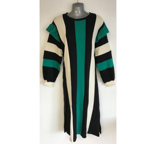 Wholesale Joblot of 5 Yuki Tokyo Mia Stripe Dress with Ruffle Sleeve Size 8-12
