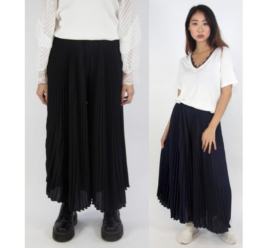 Wholesale Joblot of 5 Yuki Tokyo Ladies Wide Pleated Pants in 4 Colours