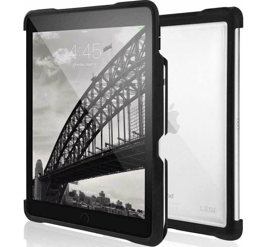 100 x STM Dux Shell Case For Apple iPad Pro 9.7" 2016 Slim Lightweight Protection - Black/Clear