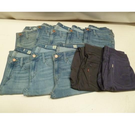 10 x Levi jeans All New ladies jeans mixed sizes all Levis Bulk Job Lot Wholesale Mixed JobLot 