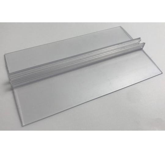 One Off Joblot of 600 Freestanding Clear PVC Display Sign Holder 6"