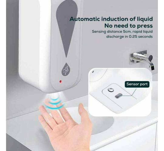 10 x Automatic Hands Free Sensor Soap Dispenser Public Place Warehouse Business 1000ml