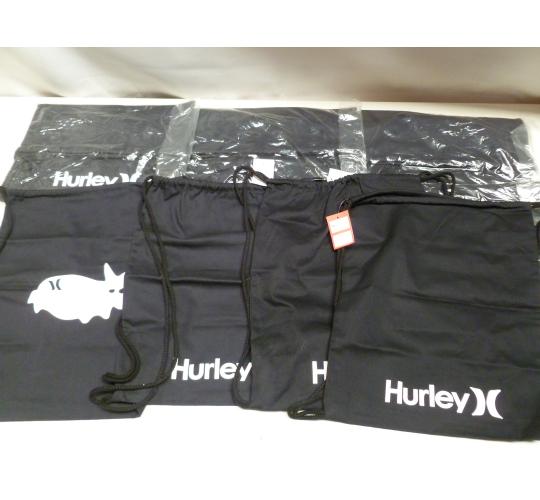 8 x Hurley bags Gymsacks 