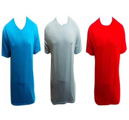 Wholesale Joblot of 10 Mens Nautica T-shirts Assorted Colours Crew Neck