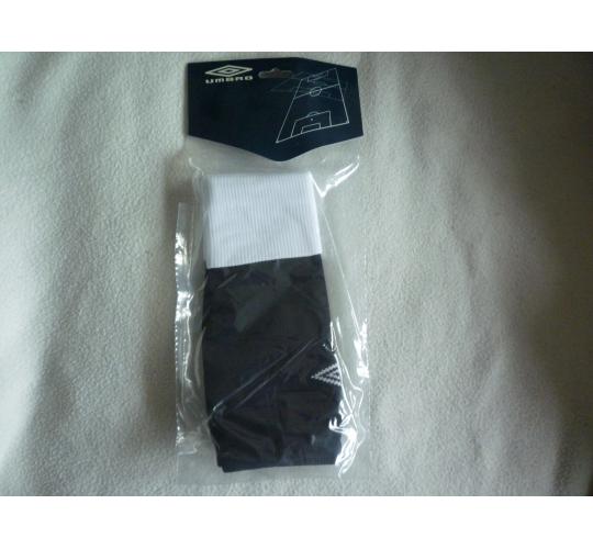 10 x Umbro Football Rugby PE Hockey Referee Sock UK M Black & White New