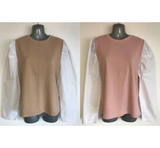Wholesale Joblot of 10 Yuki Tokyo Puff Sleeve Top in 2 Colours Size 8-12