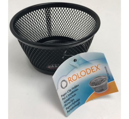 Wholesale Joblot of 96 Rolodex NG Mesh Paper Clip Holder Black
