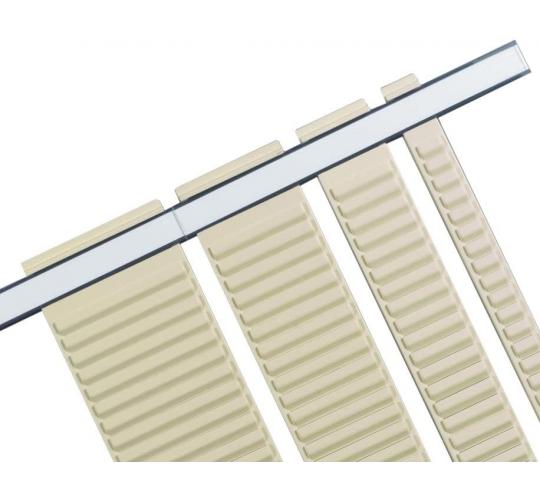 One Off Joblot of 237 Acco Sasco Link Bars in 3 Sizes - Some for T-Card Panel