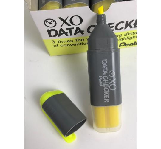One Off Joblot of 336 Pentel XO Data Checker Yellow Highlighter