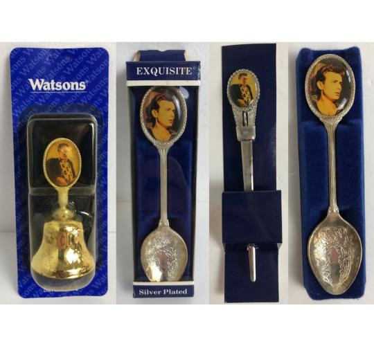 One Off Joblot of 50 James Dean Letter Openers, Spoons & Bells Silver Plated