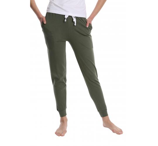 One Off Joblot of 16 Blis Drawstring Jogger Pant in Olive 3 Sizes Included