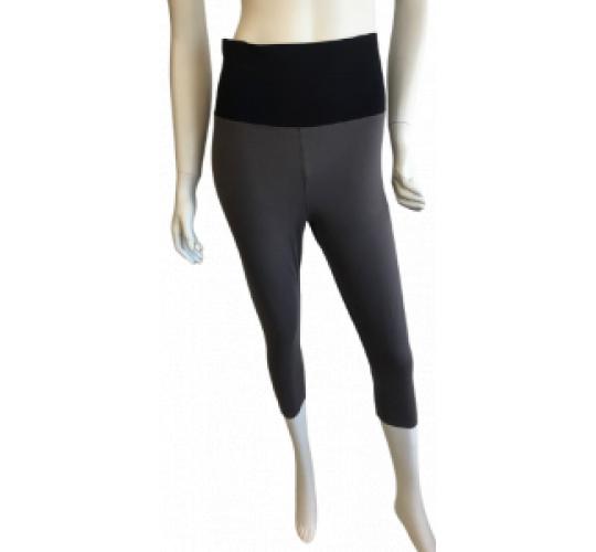 One Off Joblot of 15 Blis Ladies Grey/Black Yoga Capri Legging Sizes S-XL