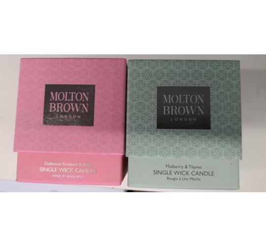Molton Brown Body Lotion, Candles, Aftershave - mixed lot