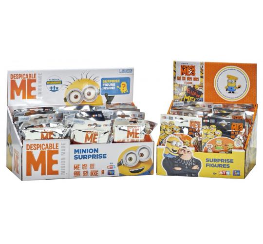 Despicable Me - Assorted Surprise Blind Bags x 150 Ideal Party Bag Fillers, Favours, Party Game Prizes.