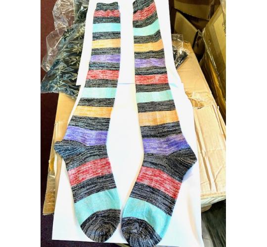 KNEE HIGH MULTICOLOUR SOCKS