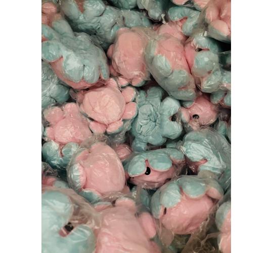 Reversible Octopus Plushies Job Lot. Reversible Octopus Cuddly Toys (Pink/Baby Blue) 