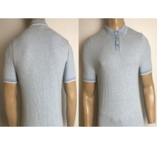One Off Joblot of Mens Textured Polo shirts