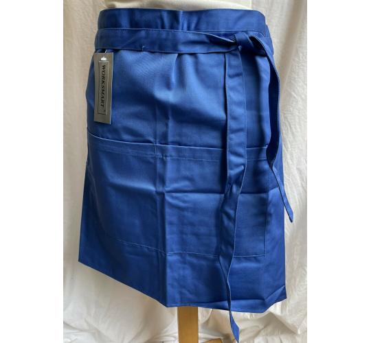 Lot of 34 x 'Worksmart' Short Aprons 3 Colours, One Size with pocket