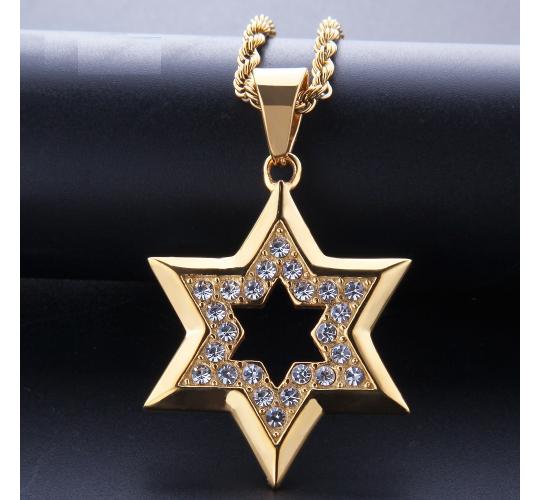 10pc STAR SHAPED PENDANT WOMENS NECKLACE | GCC097 UK SELLER