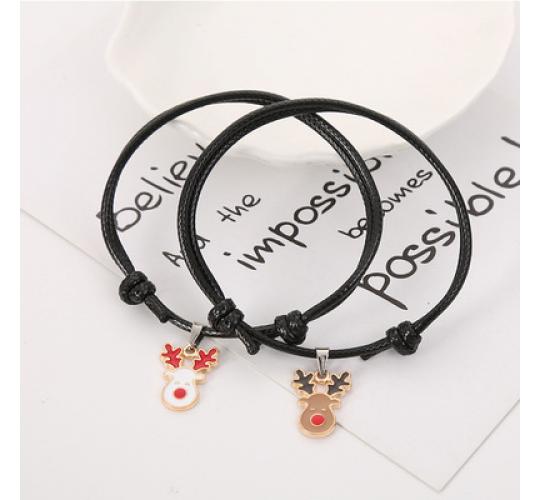 20pc REINDER BRACELETS 2 STYLES 10 EACH | GCJ189 UK SELLER